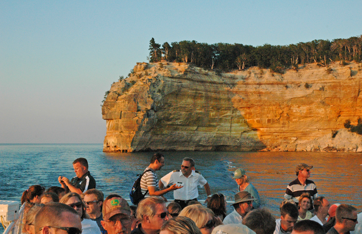 Pictured Rocks National Lake Shore | Indian Head Formation | Indian Head Munising Michigan