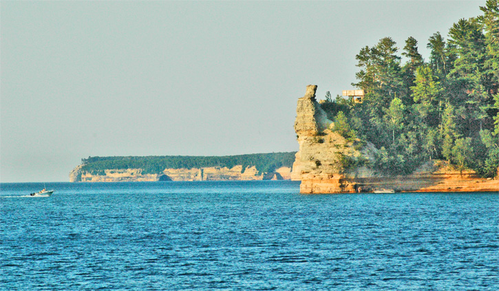 Castle Rock | Munising Pictured Rocks | Munising Waterfalls | Munising MI Attractions | Munising Things to Do | Attractions | Waterfalls | Hiking