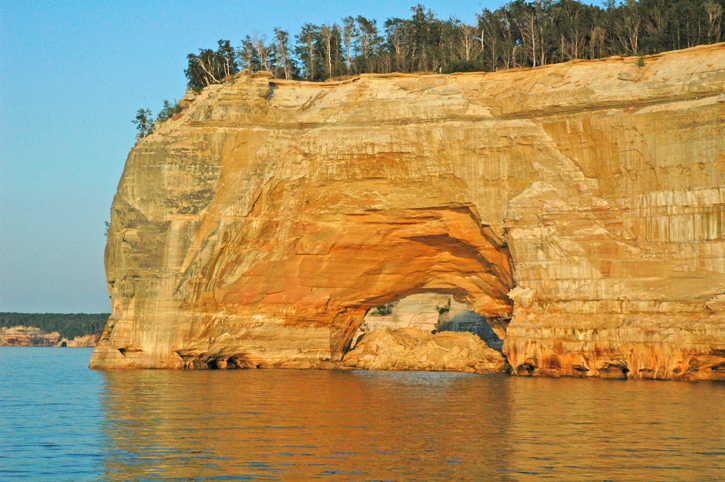 Grand Portal | Munising Pictured Rocks | Munising Waterfalls | Munising MI Attractions | Munising Things to Do | Attractions | Waterfalls | Hiking