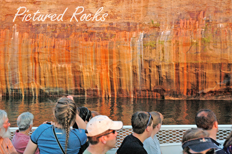 Pictured Rocks National Lake Shore in Munising Michigan | Pictured Rocks Lakeshore | Munising's Pictured Rocks | Munising Pictured Rocks Formations | Castle Rock | Indian Head | Miners Castle | Grand Portal 